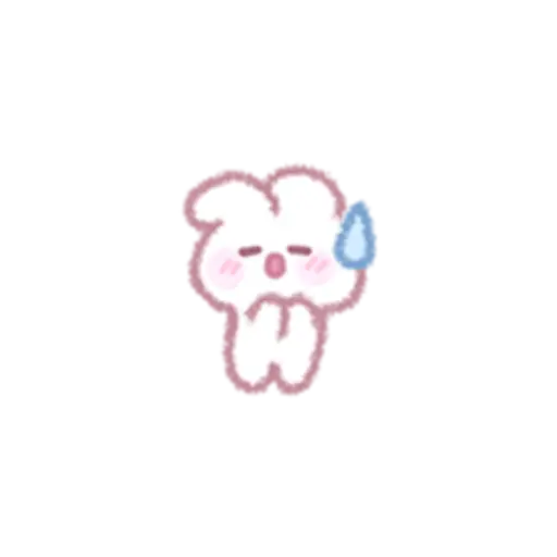 A cute and energetic rabbit 