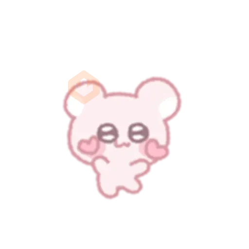 The bear shoots an arrow of love sticker 12