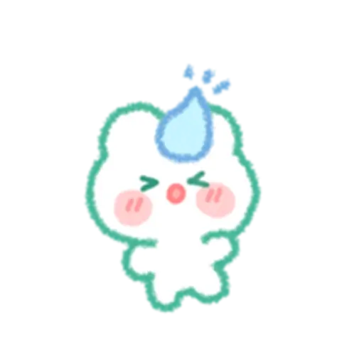 White frog with great water! 