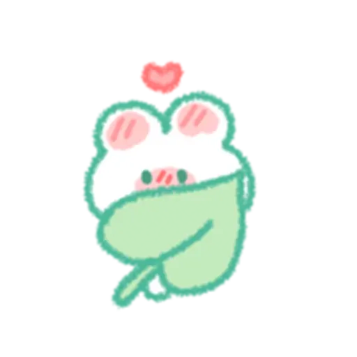 White frog with great water! 