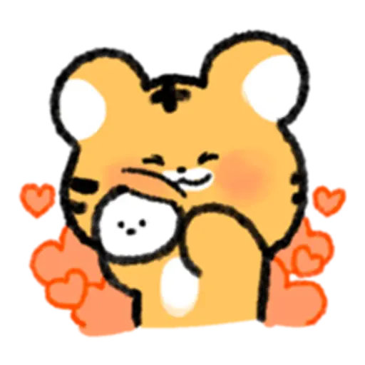 Nice and cute tiger hodaeng 