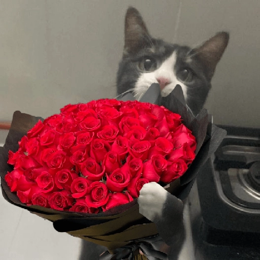 Gatitos con Flores 💐