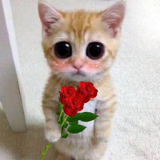 Gatitos con Flores 💐