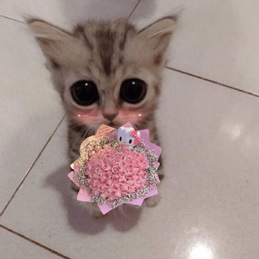 Gatitos con Flores 💐