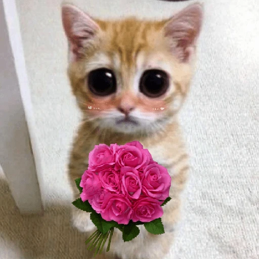 Gatitos con Flores 💐