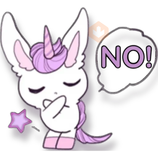 • Unicornio 🦄 • sticker 21