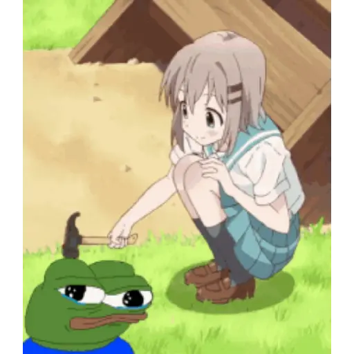 Pepe frog gif (J) 