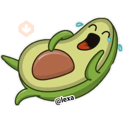 Aguacate🥑kawaii❤️ sticker 20