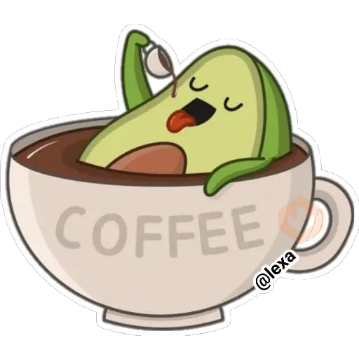Aguacate🥑kawaii❤️ sticker 24