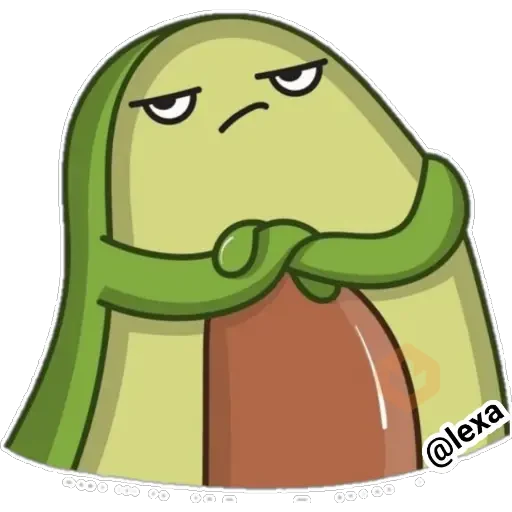 Aguacate🥑kawaii❤️ sticker 11
