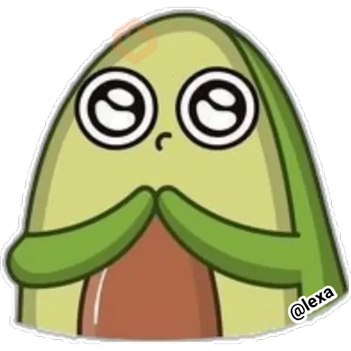 Aguacate🥑kawaii❤️ sticker 12