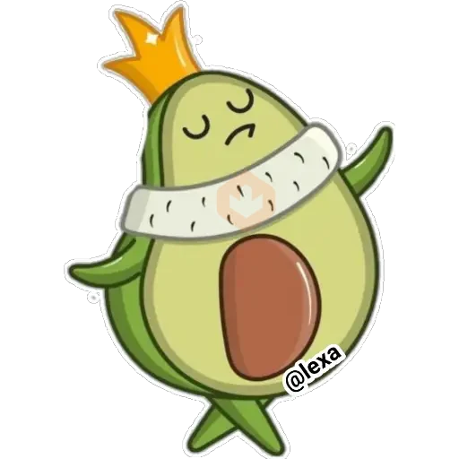 Aguacate🥑kawaii❤️ sticker 26