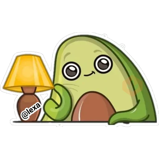 Aguacate🥑kawaii❤️ sticker 13