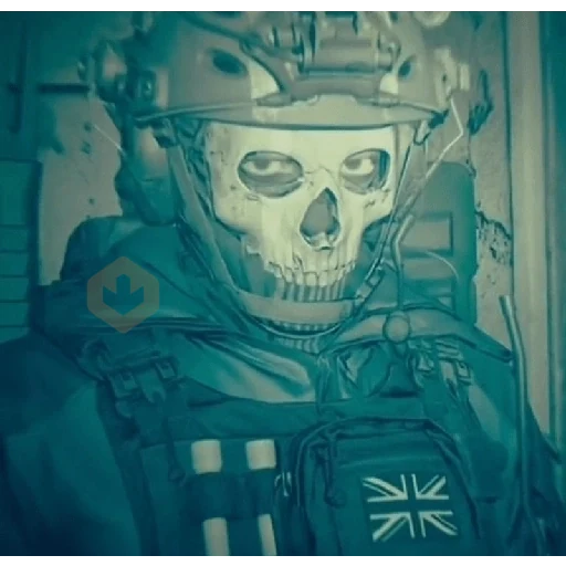 Ghost COD sticker 11