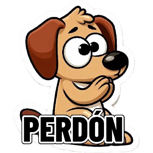 Perdón 😔 