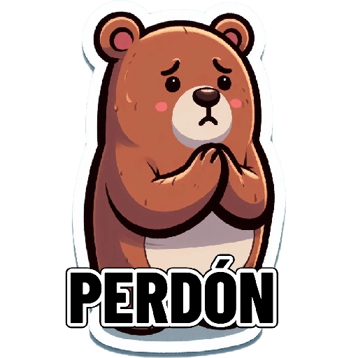 Perdón 😔 