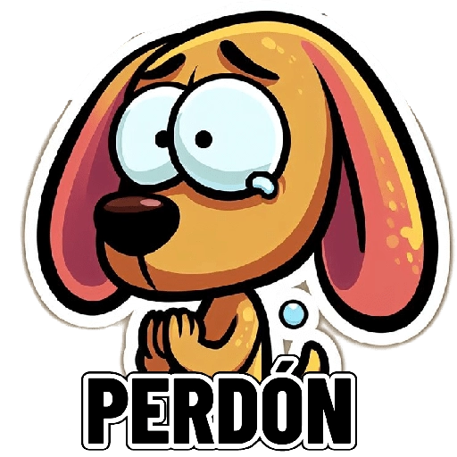 Perdón 😔 