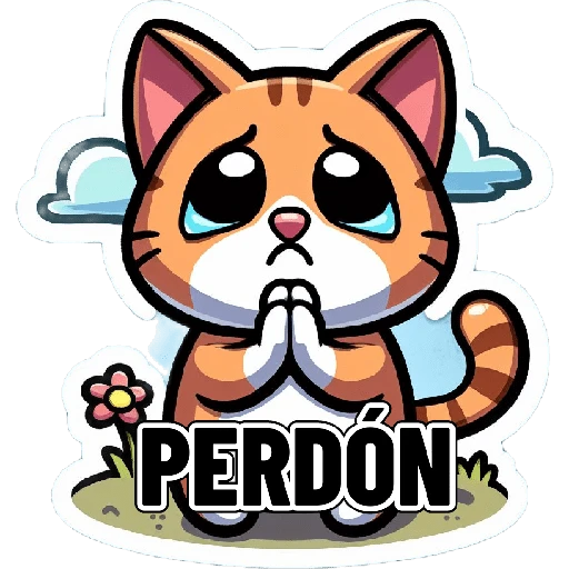 Perdón 😔 