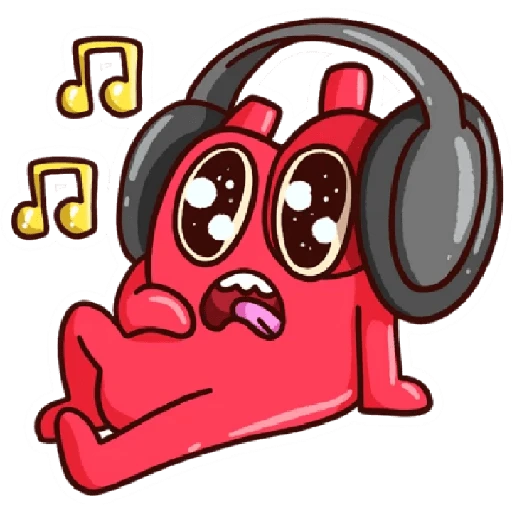 corazón y cerebro graciosos😁 