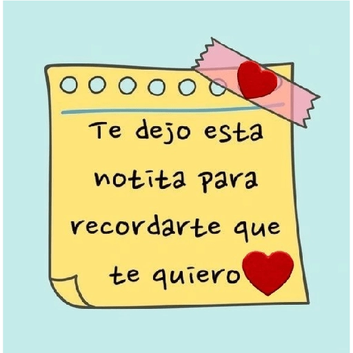 Notitas para dedicar 🥰😍 