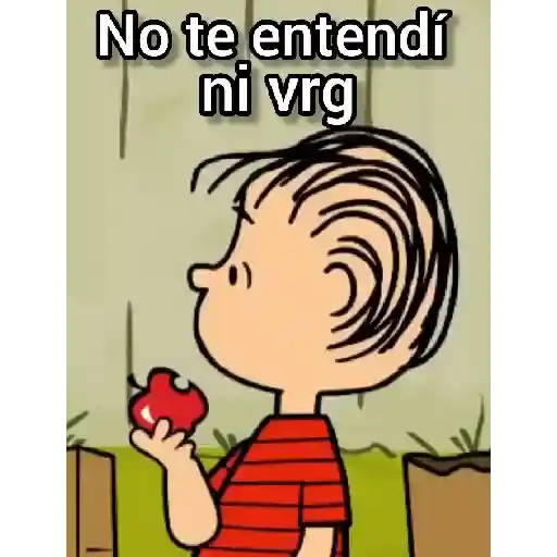 No te entendí ni vrg - Snoopy 