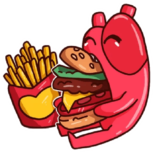 corazón y cerebro graciosos😁 