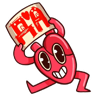 corazón y cerebro graciosos😁 