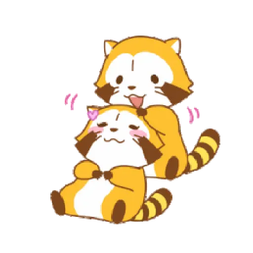 Mapache Cute 🦝❤️ 