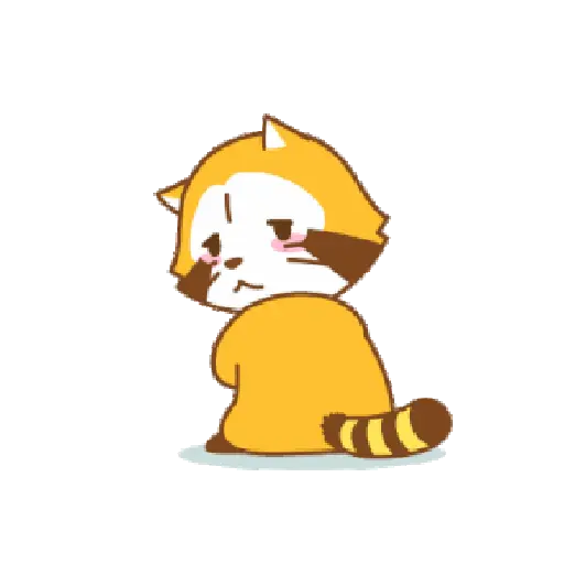 Mapache Cute 🦝❤️ 
