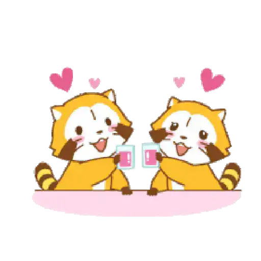 Mapache Cute 🦝❤️ 