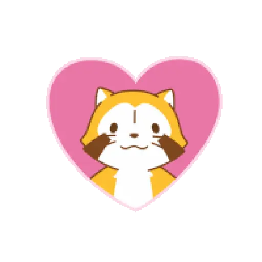 Mapache Cute 🦝❤️ 