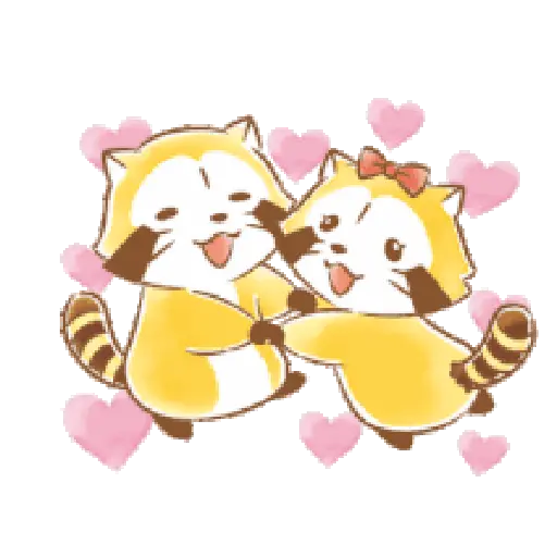 Mapache Cute 🦝❤️ 