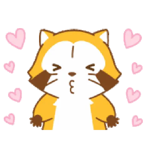 Mapache Cute 🦝❤️ 