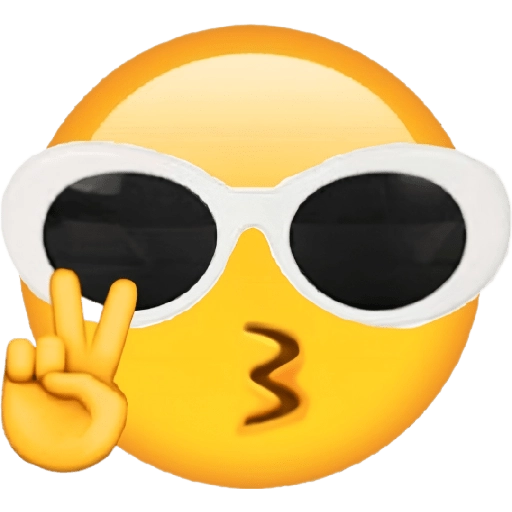 Emojis raros 🖤🤞😭 