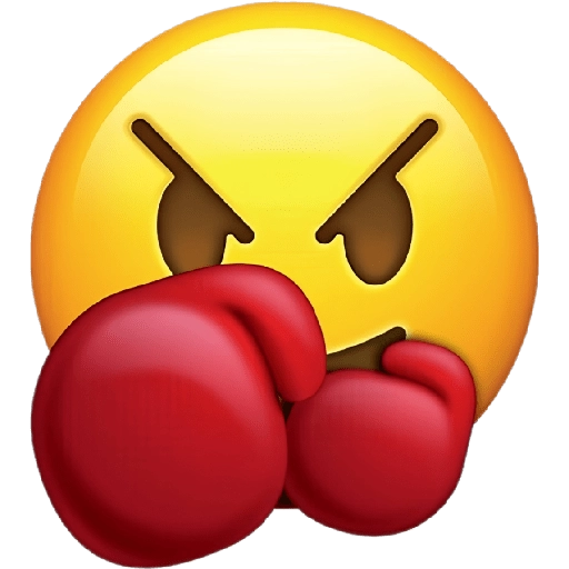 Emojis raros 🖤🤞😭 
