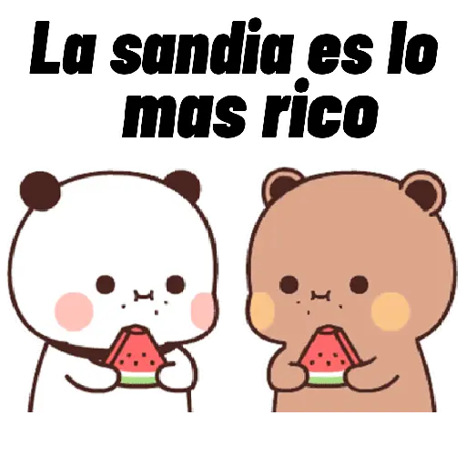 BUBU DUDU COMIENDO 