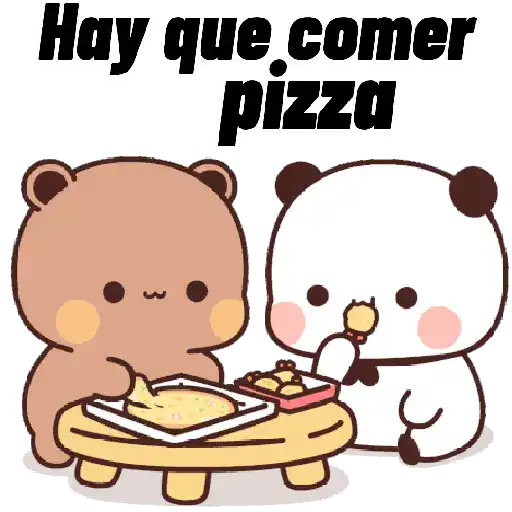 BUBU DUDU COMIENDO 