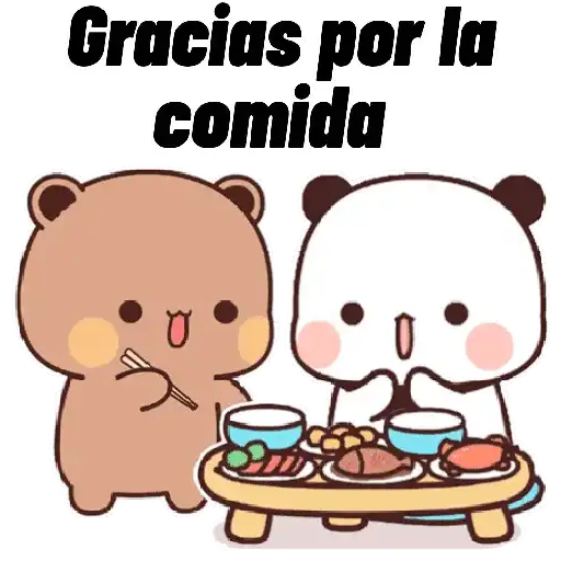 BUBU DUDU COMIENDO 