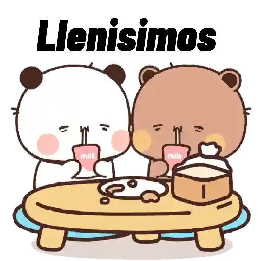 BUBU DUDU COMIENDO 