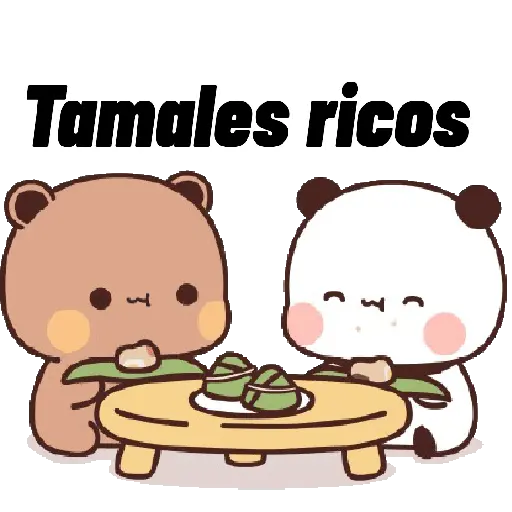 BUBU DUDU COMIENDO 