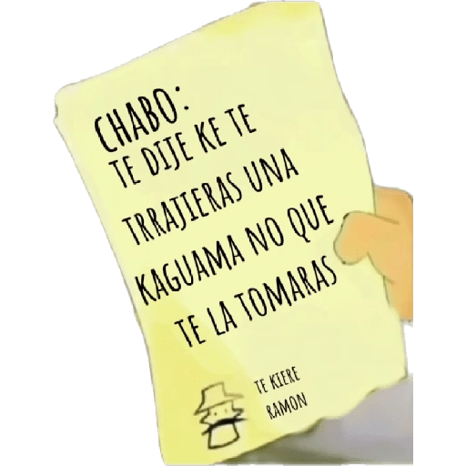 Chabo Te quiere Don Ramón 