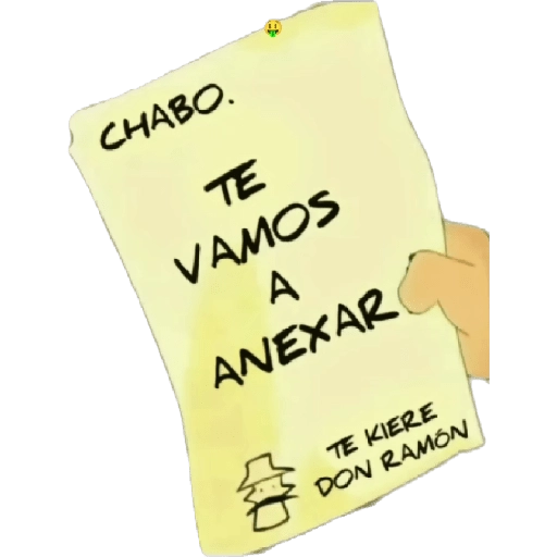 Chabo Te quiere Don Ramón 