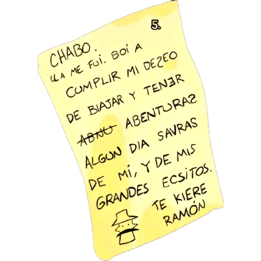 Chabo Te quiere Don Ramón 