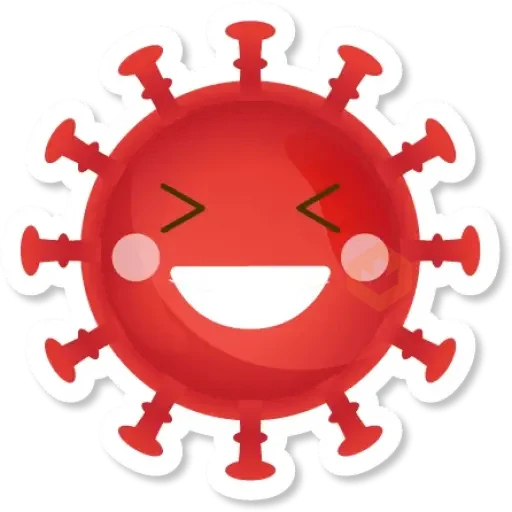 Corona emojis sticker 12