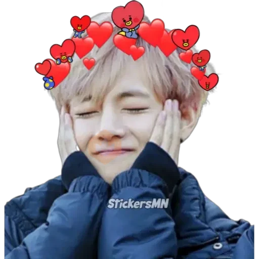 V - BTS 🧑🏻‍🎤 sticker 22