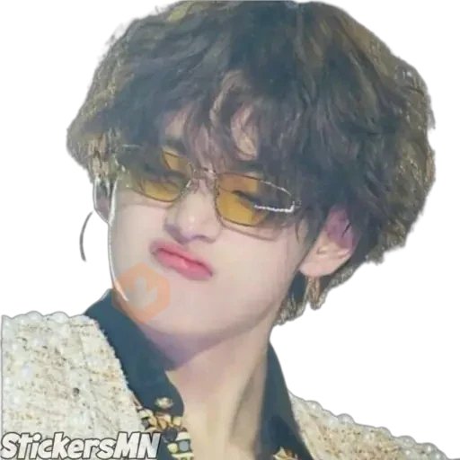V - BTS 🧑🏻‍🎤 sticker 16