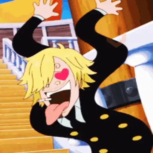 One Piece ☠ SanJi - Mov sticker 17
