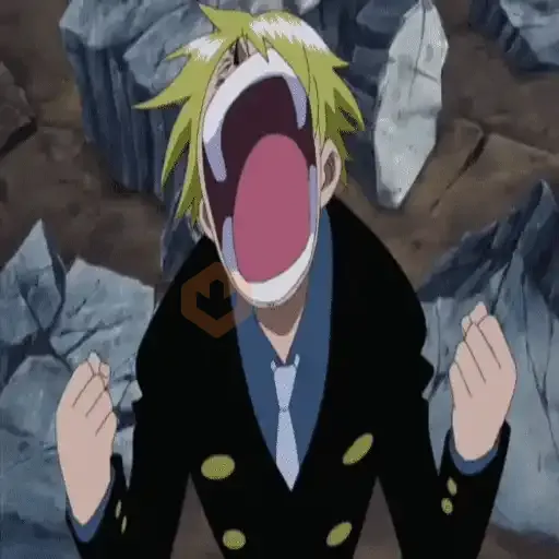 One Piece ☠ SanJi - Mov sticker 15