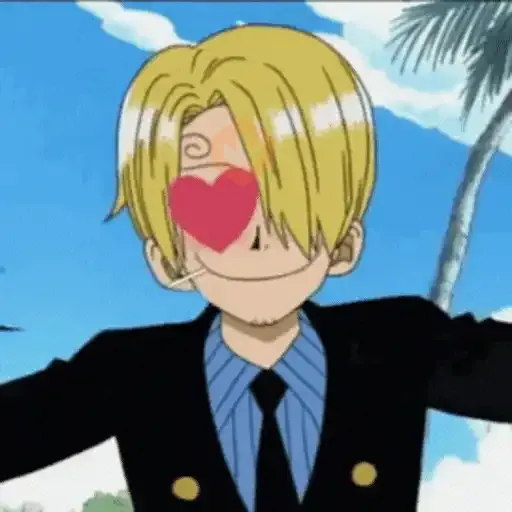 One Piece ☠ SanJi - Mov sticker 13
