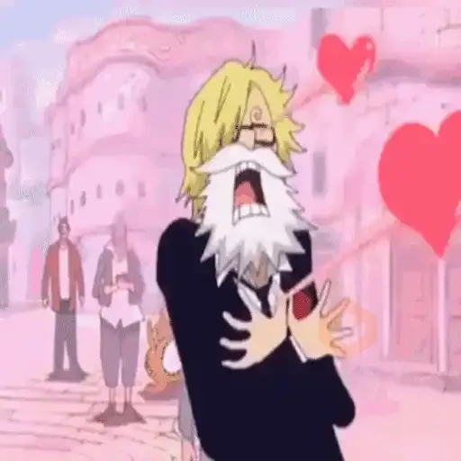 One Piece ☠ SanJi - Mov sticker 12